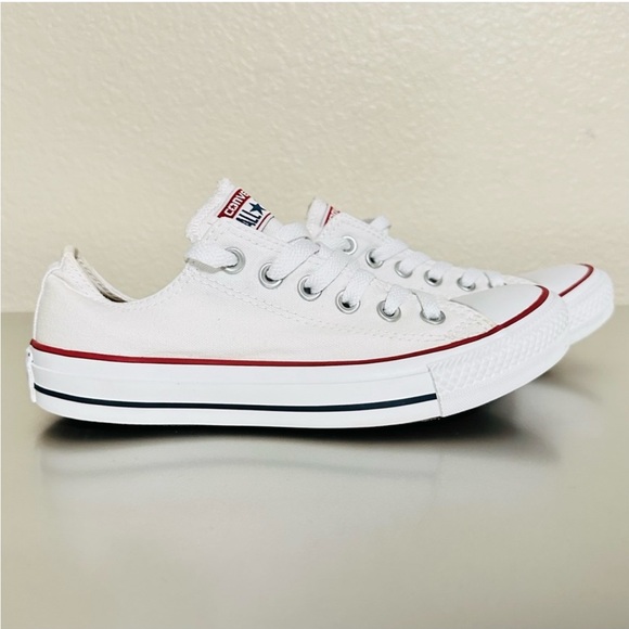 Converse Shoes - Converse Chuck Taylor All Star Ox Low Top Sneakers White Red Unisex Size 5/7